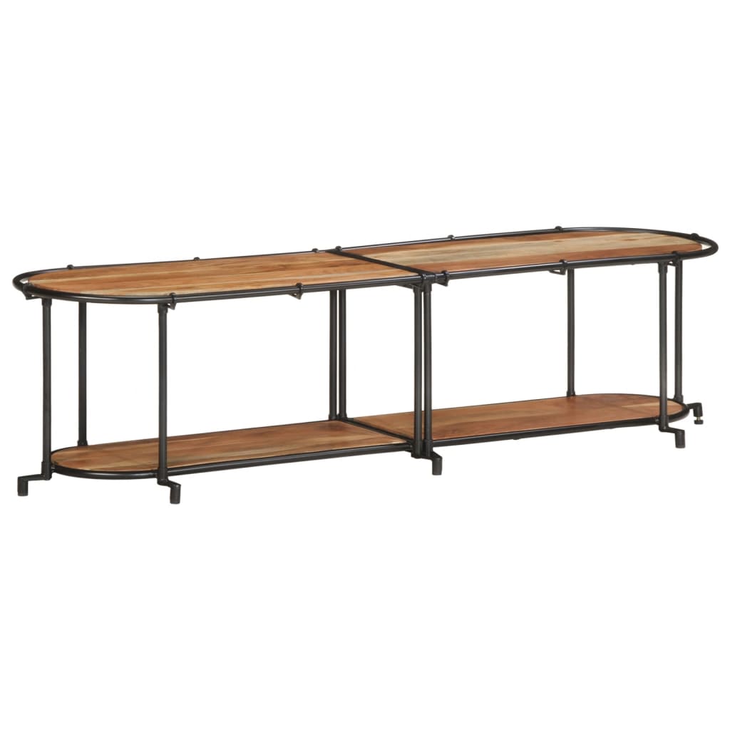 Meuble Tv Bois Massif De Manguier Brut