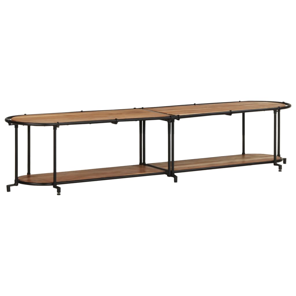 Meuble Tv Bois Massif De Manguier Brut