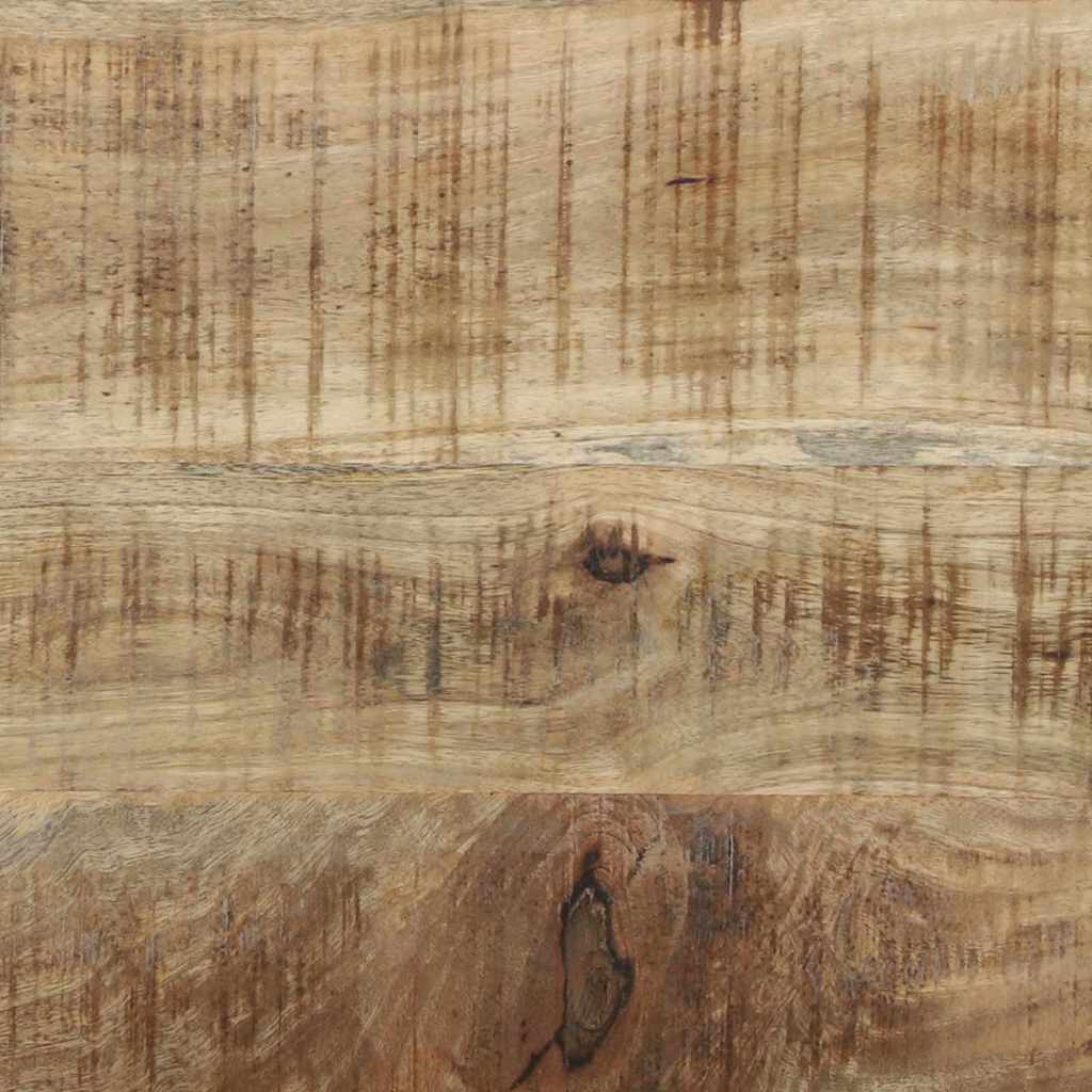 Portant À Vêtements Avec Tiroir Marron Bois De Manguier Massif