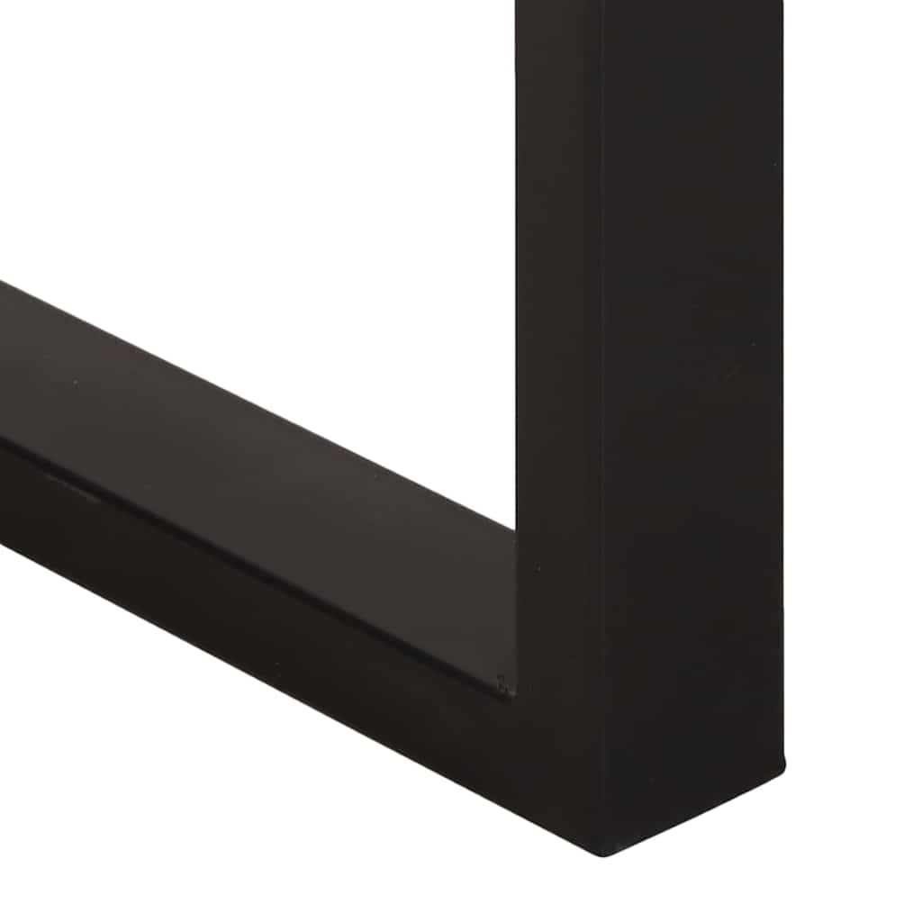 Coiffeuse Marron 100 X 50 X 75 Cm Bois De Manguier Massif