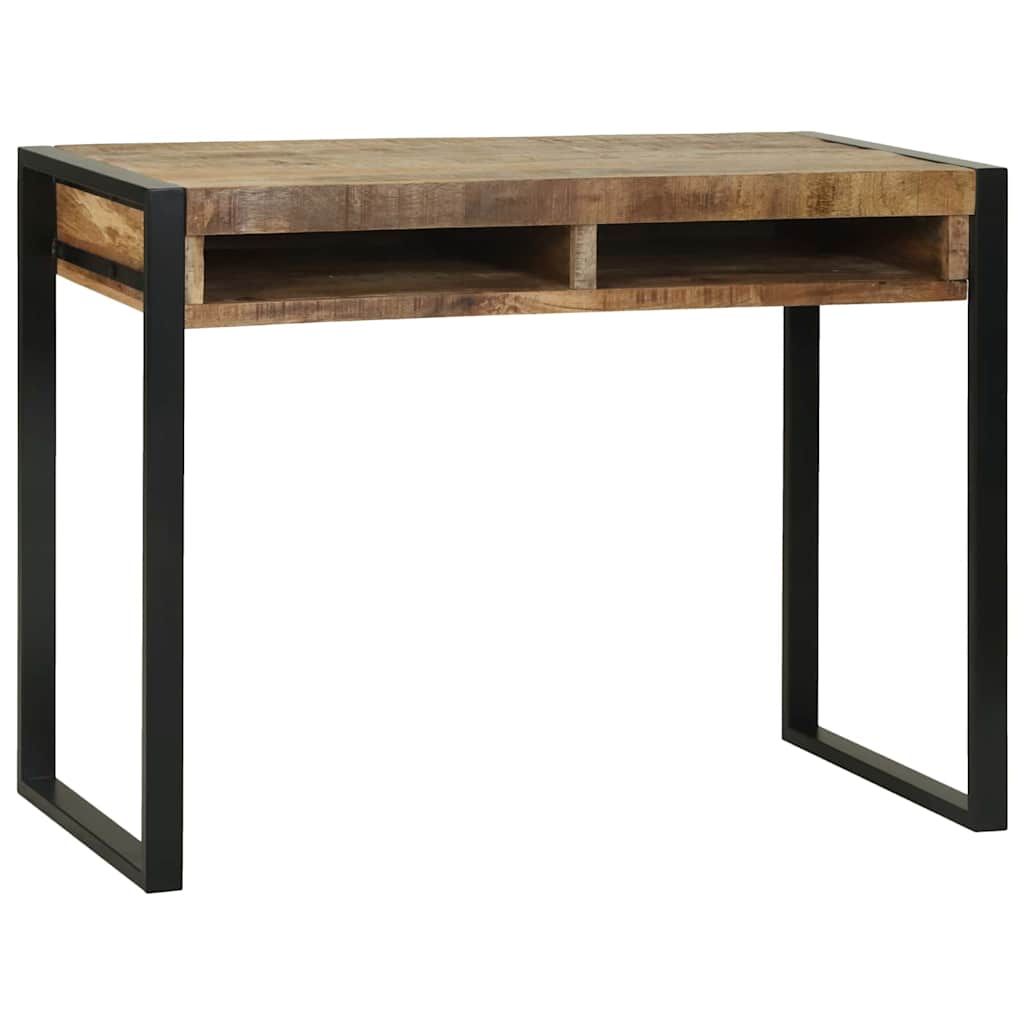 Coiffeuse Marron 100 X 50 X 75 Cm Bois De Manguier Massif