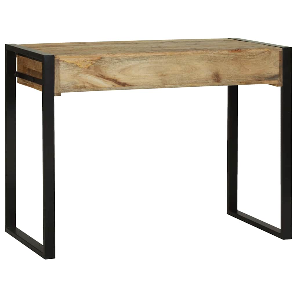 Coiffeuse Marron 100 X 50 X 75 Cm Bois De Manguier Massif