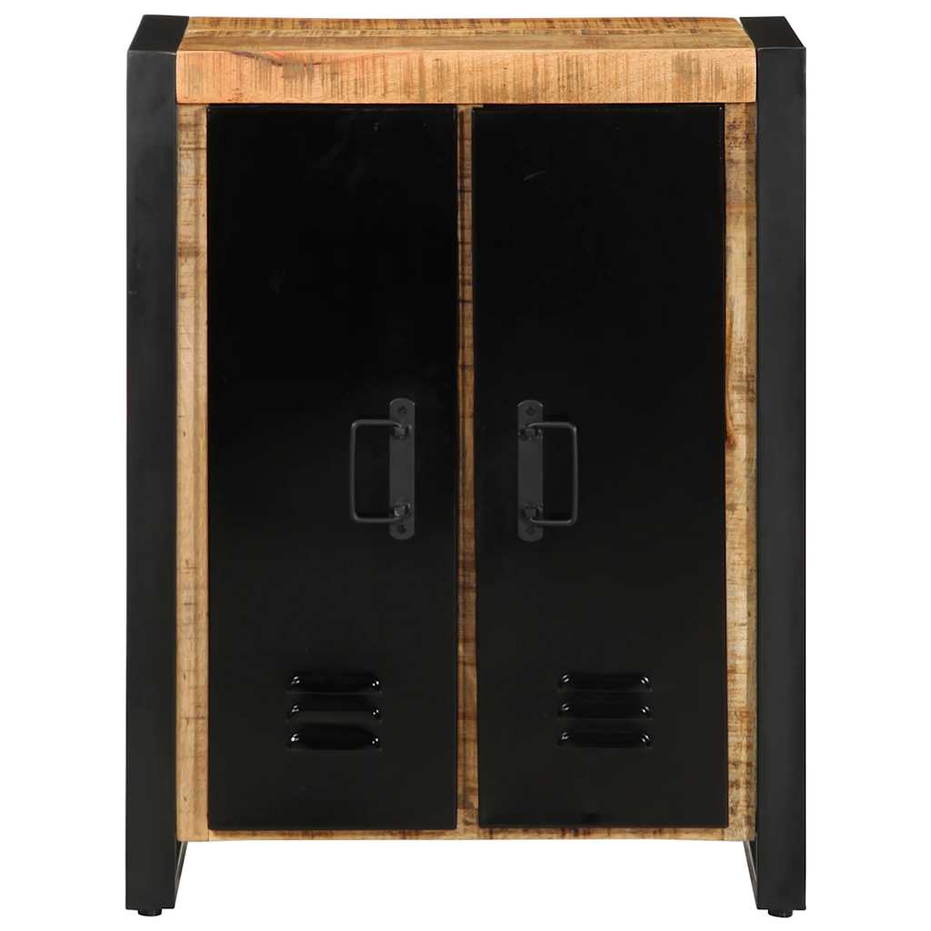 Buffet 55X35X70 Cm Bois De Manguier Brut Massif