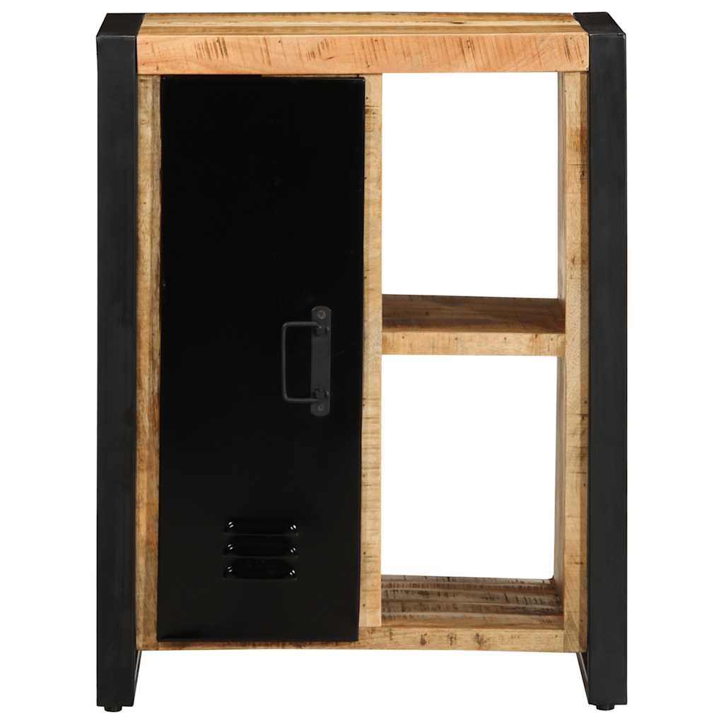 Buffet 55X35X70 Cm Bois De Manguier Brut Massif