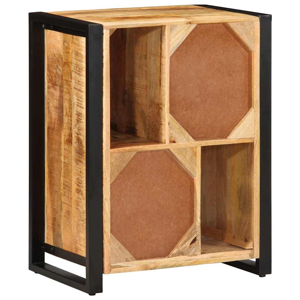 Buffet 55X35X70 Cm Bois De Manguier Brut Massif