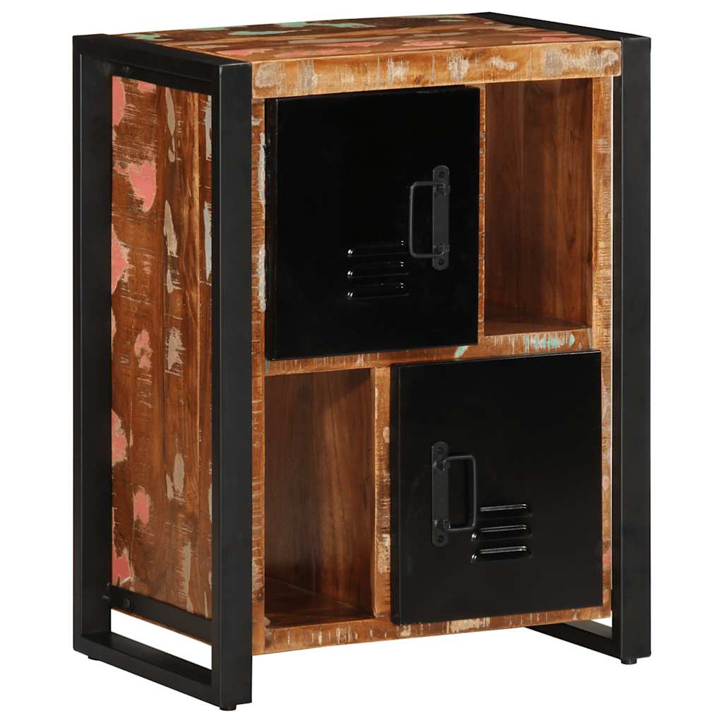Buffet 55X35X70 Cm Bois De Manguier Brut Massif