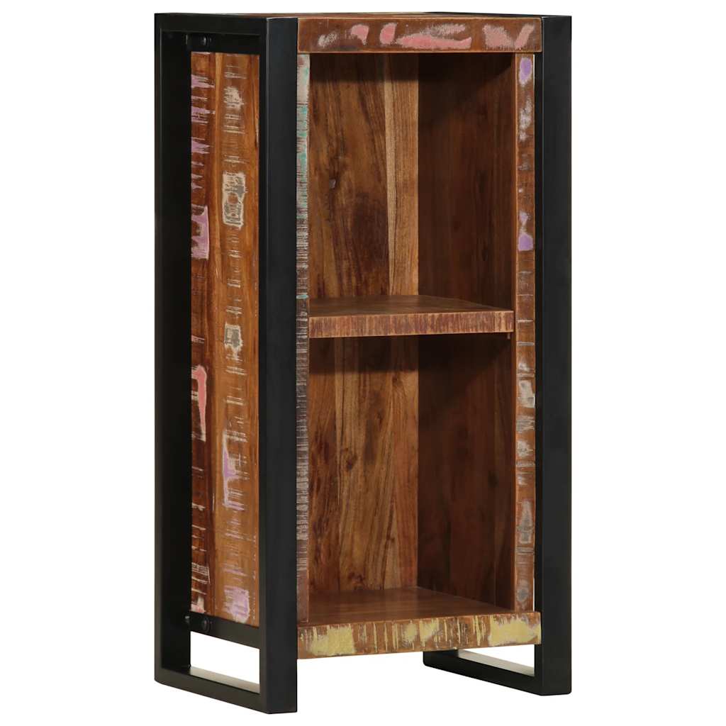 Table De Chevet 40X30X80 Cm Bois Massif De Récupération