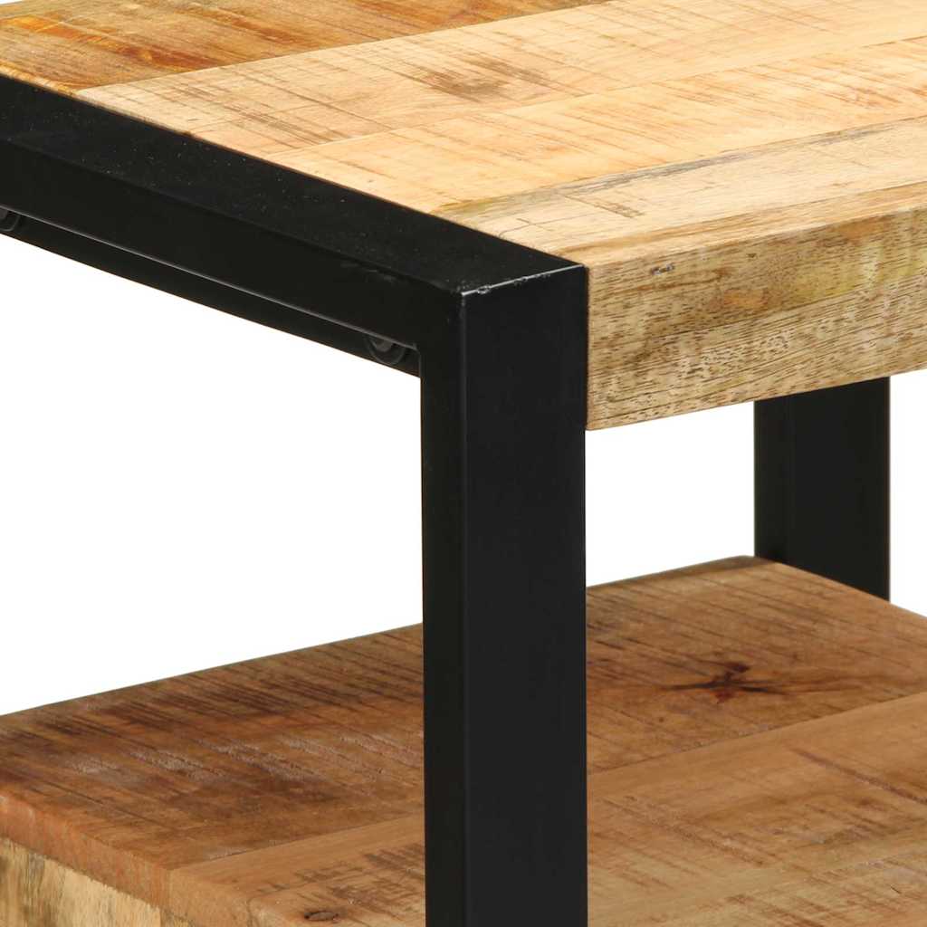 Meuble De Salle De Bain Marron Bois De Manguier Massif