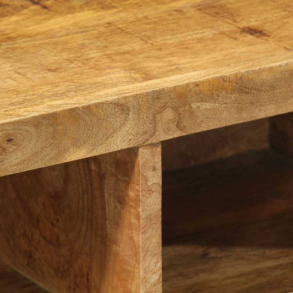 Meuble Tv Mural Bois Massif De Manguier Brut