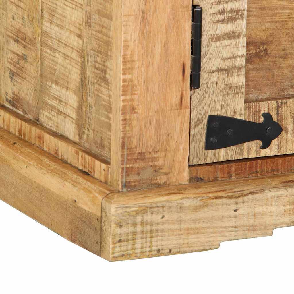 Buffet Marron 55 X 35 X 70 Cm Bois De Manguier Brut