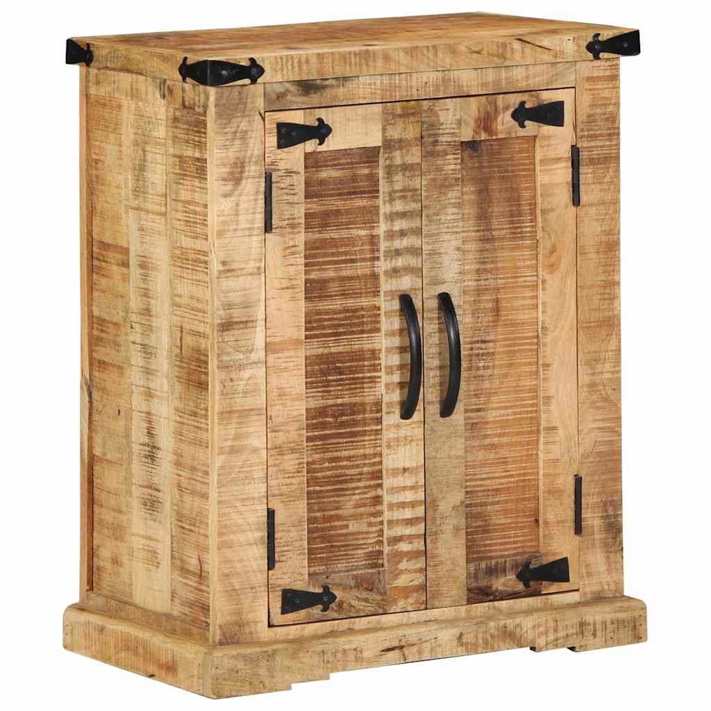 Buffet Marron 55 X 35 X 70 Cm Bois De Manguier Brut