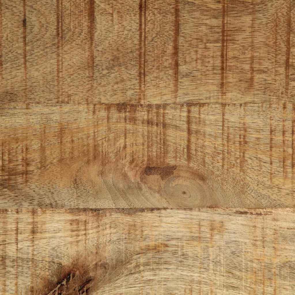 Meuble À Chaussures Avec Étagère Noir Bois De Manguier Massif