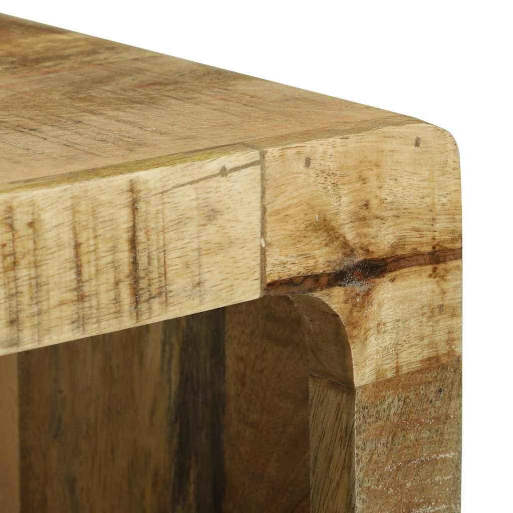 Meuble Tv Avec Étagère Marron Bois De Manguier Massif