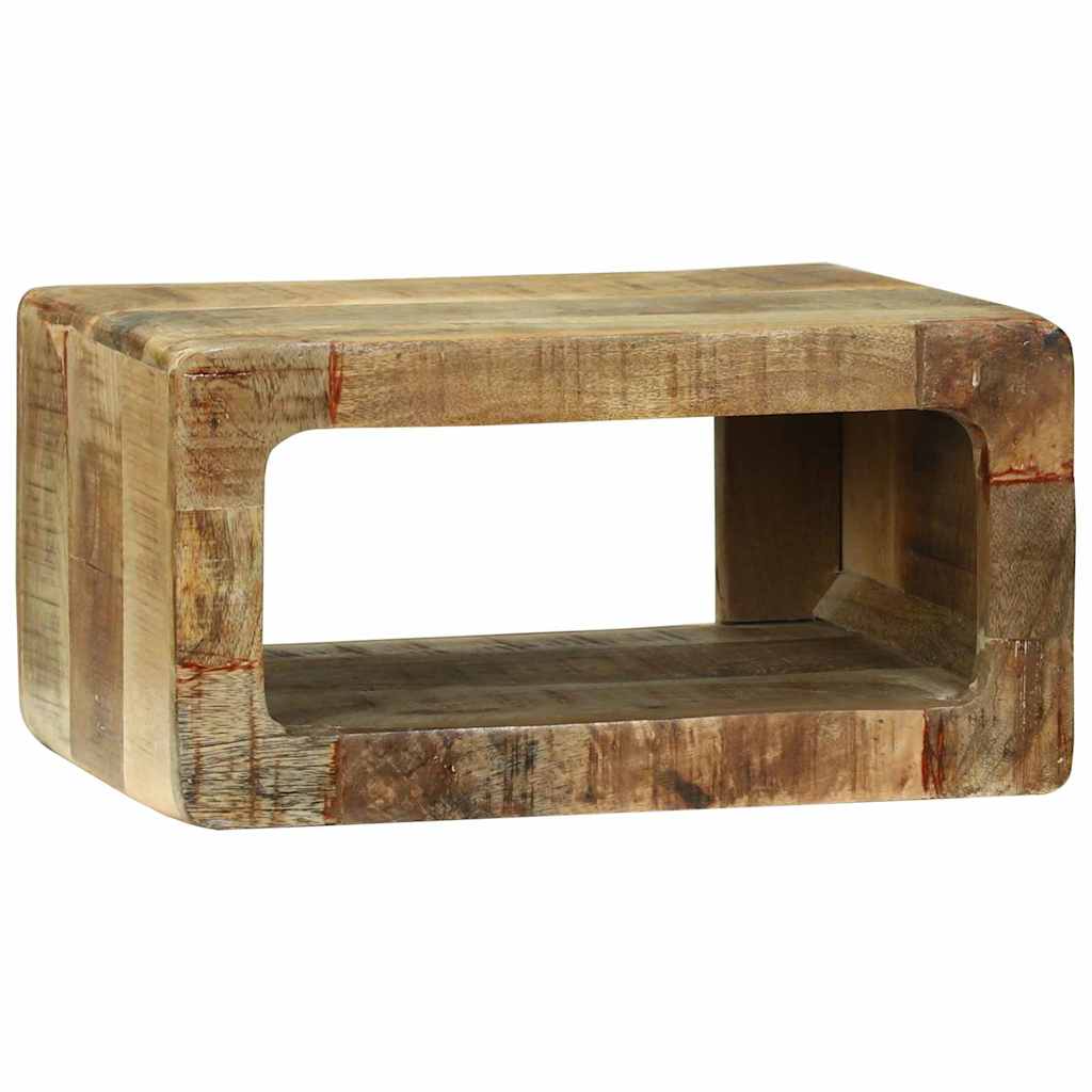 Meuble Tv Avec Rangement 3 Pcs Marron Bois De Manguier Massif