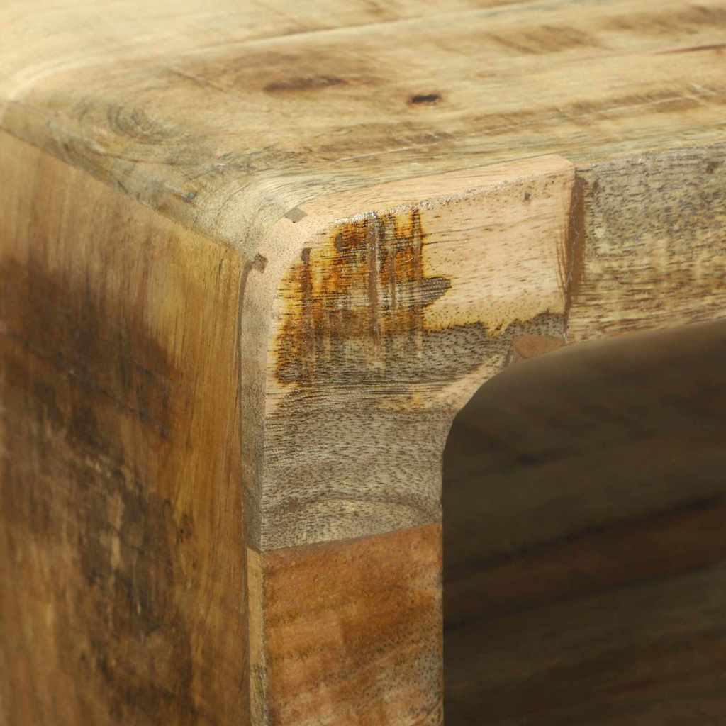 Meuble Tv Marron Bois De Manguier Massif