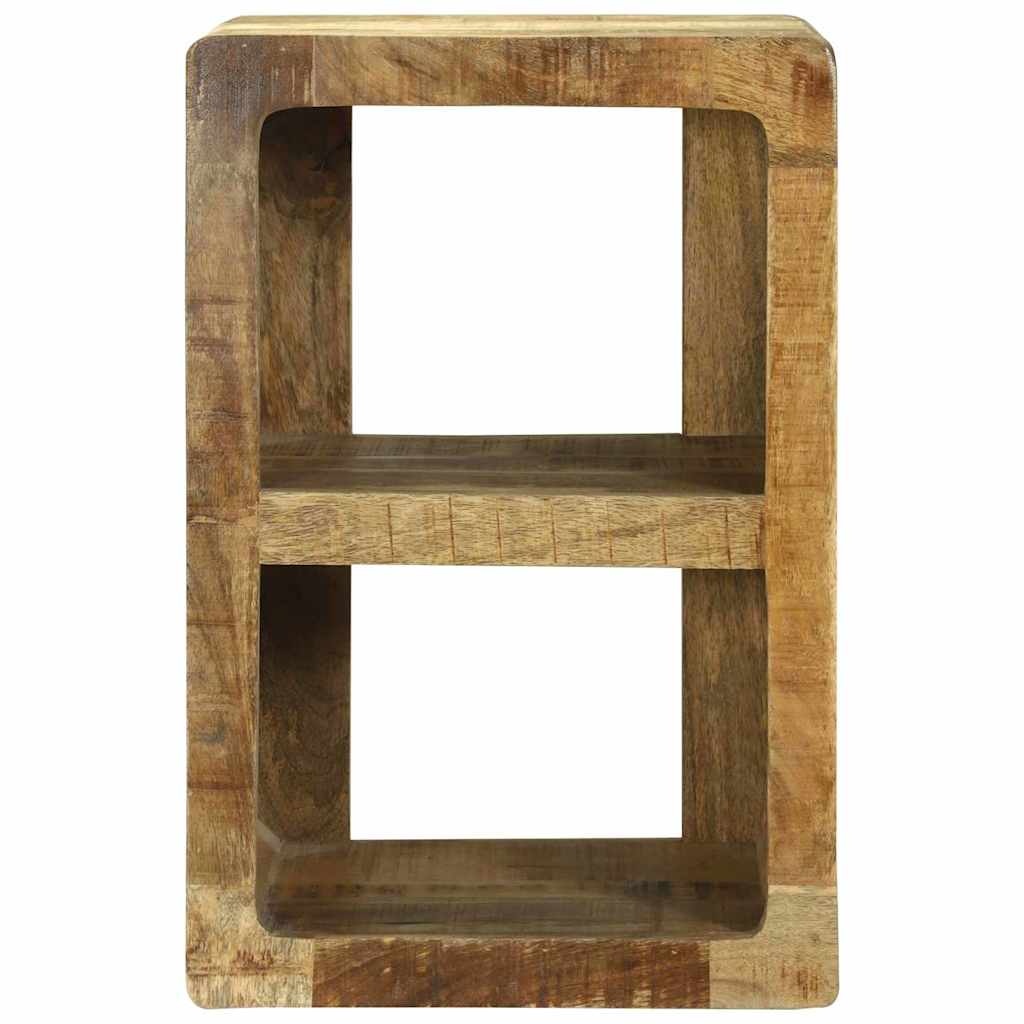 Meuble Tv Marron 36 X 30 X 54 Cm Bois De Manguier Massif