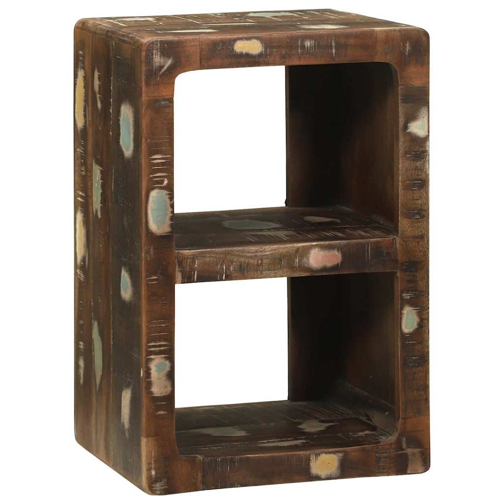 Meuble Tv Marron 36 X 30 X 54 Cm Bois De Manguier Massif