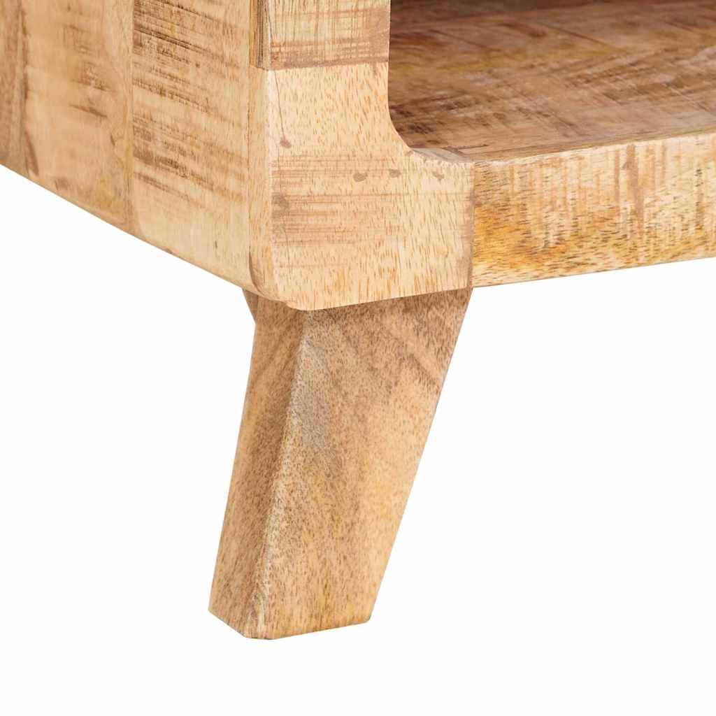 Tables D'appoint Marron 40 X 40 X 49 Cm Bois De Manguier Massif