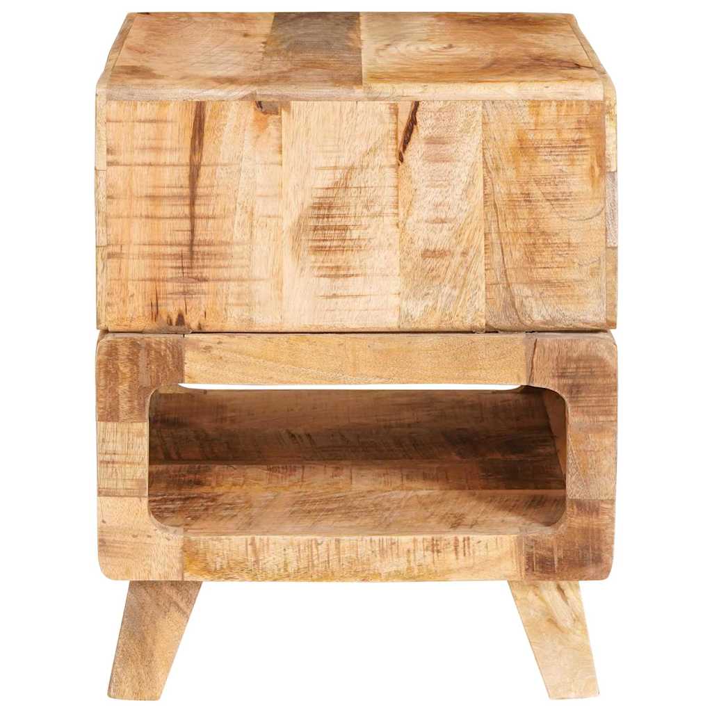 Tables D'appoint Marron 40 X 40 X 49 Cm Bois De Manguier Massif