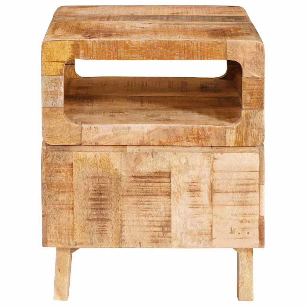 Tables D'appoint Marron 40 X 40 X 49 Cm Bois De Manguier Massif