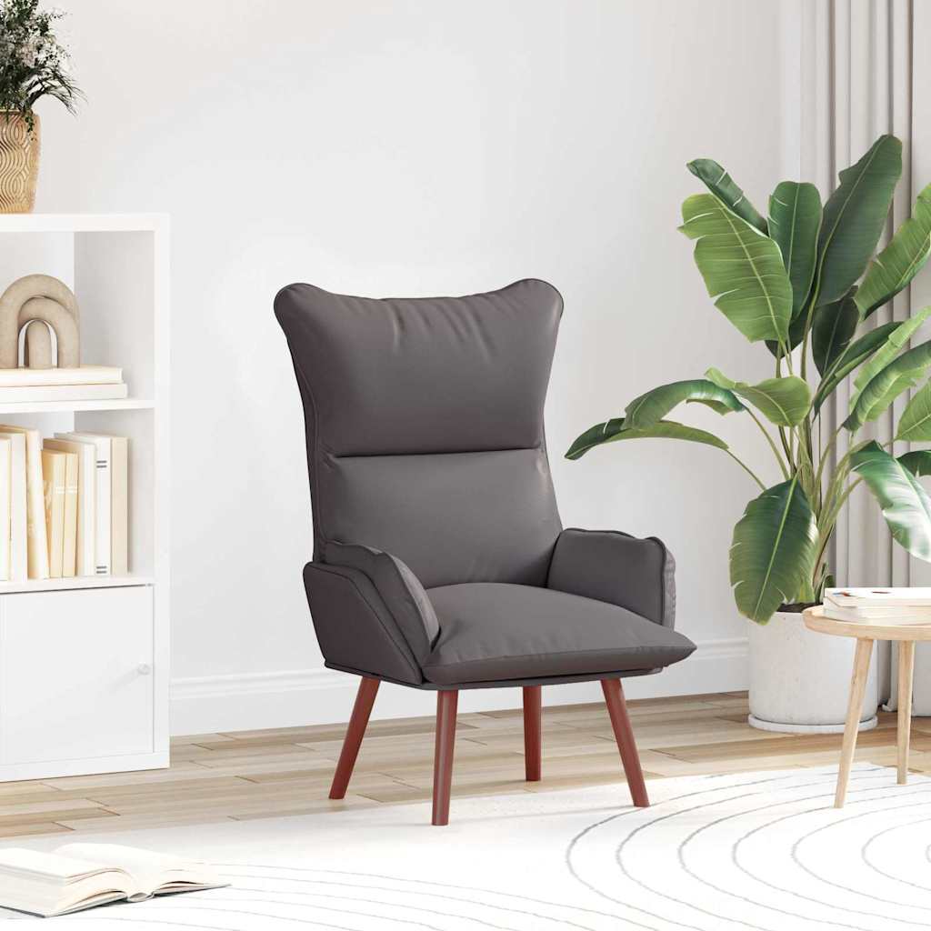 Fauteuil Relaxant 69 X 74 X 93 Cm Faux Cuir