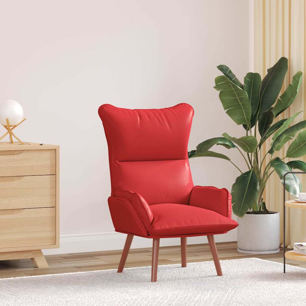 Fauteuil Relaxant 69 X 74 X 93 Cm Faux Cuir
