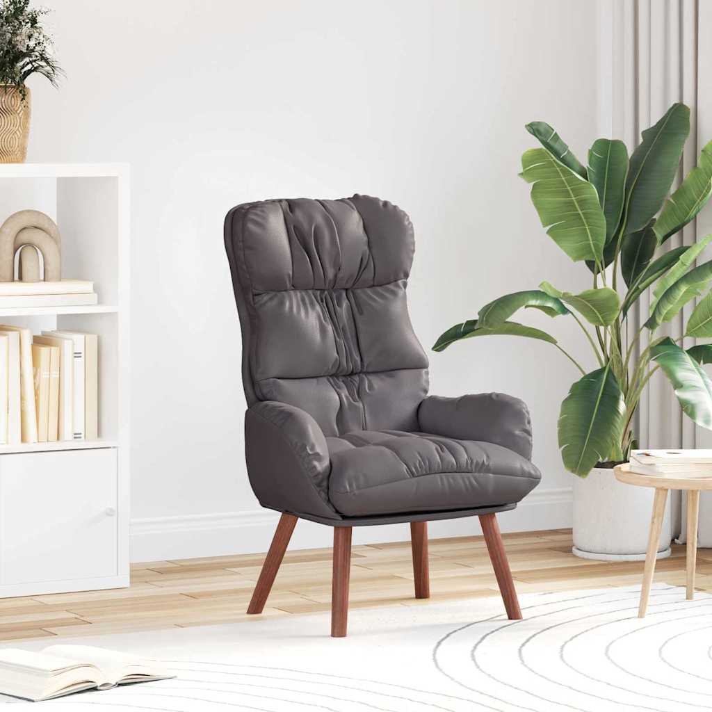 Fauteuil Relaxant 69 X 74 X 93 Cm Faux Cuir