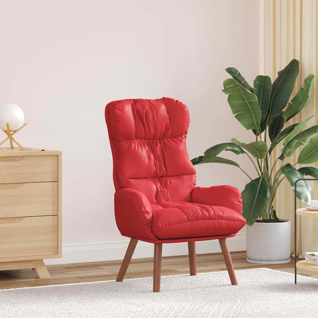 Fauteuil Relaxant 69 X 74 X 93 Cm Faux Cuir