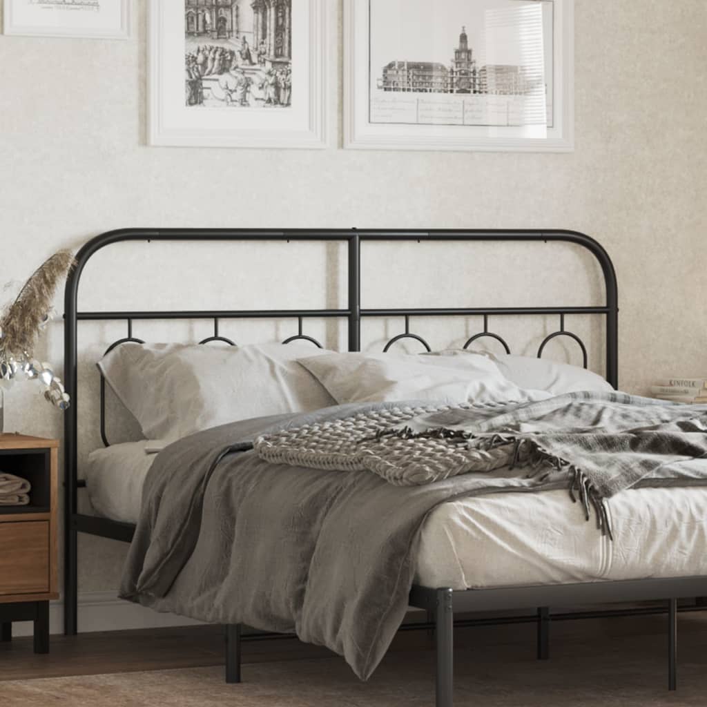 Applique Tête de Lit en Acier Style Industriel-Noir-1-150 cm-La-Fabrique-Industrielle