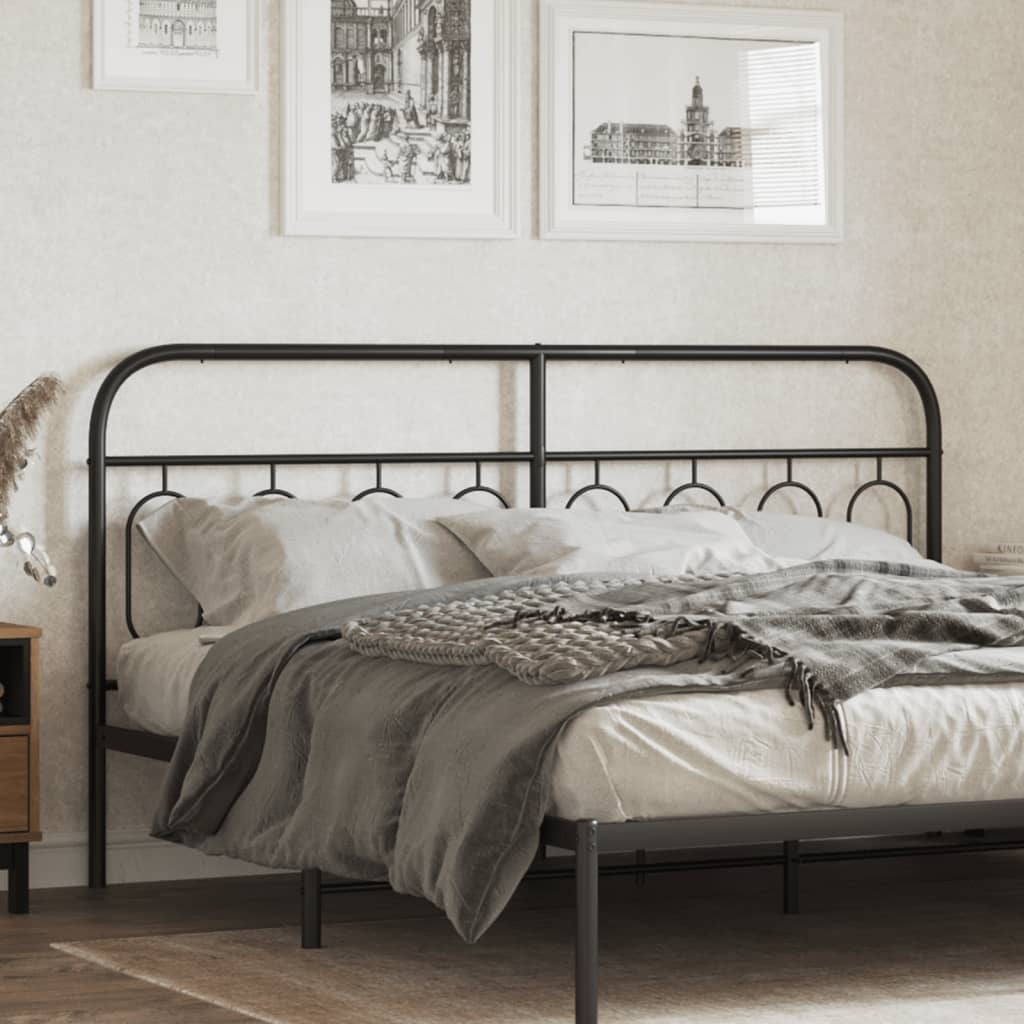 Applique Tête de Lit en Acier Style Industriel-Noir-1-183 cm-La-Fabrique-Industrielle