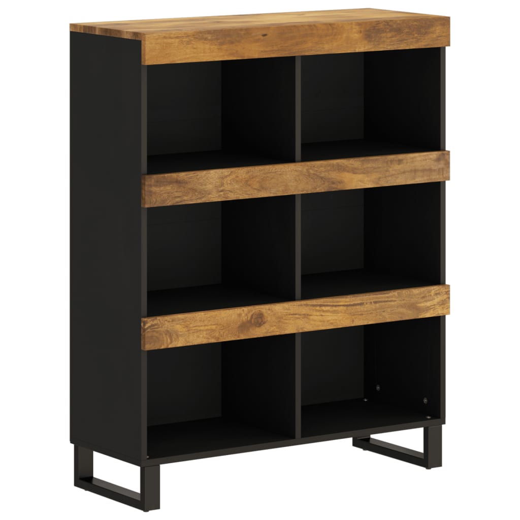 Armoire Latérale 85X33X107 Cm Bois Massif De Manguier-La-Fabrique-Industrielle