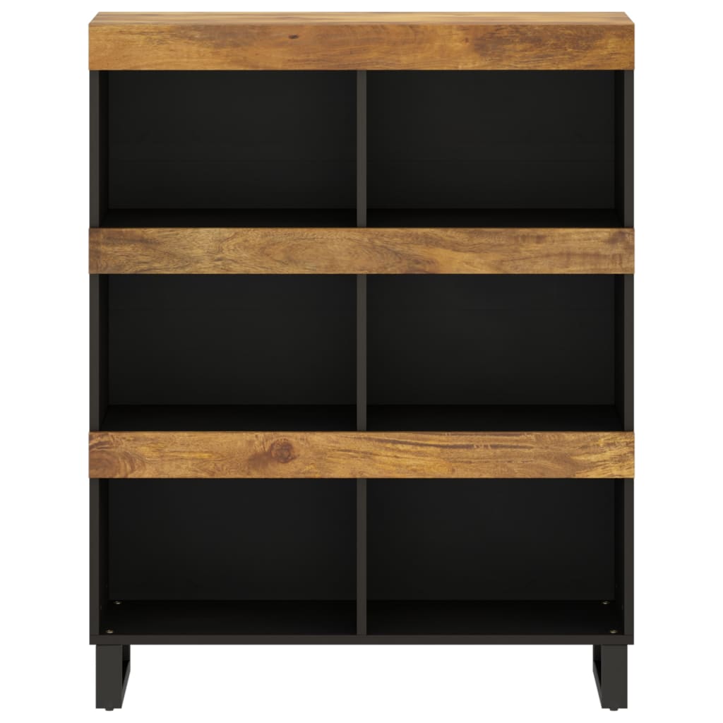 Armoire Latérale 85X33X107 Cm Bois Massif De Manguier-La-Fabrique-Industrielle