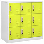 Armoire Métallique avec Serrure en Acier-avec 9 casiers-1-La-Fabrique-Industrielle