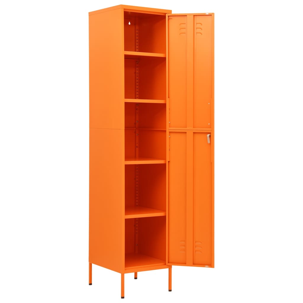Armoire Métallique en Acier 1 Porte Style Industriel-La-Fabrique-Industrielle