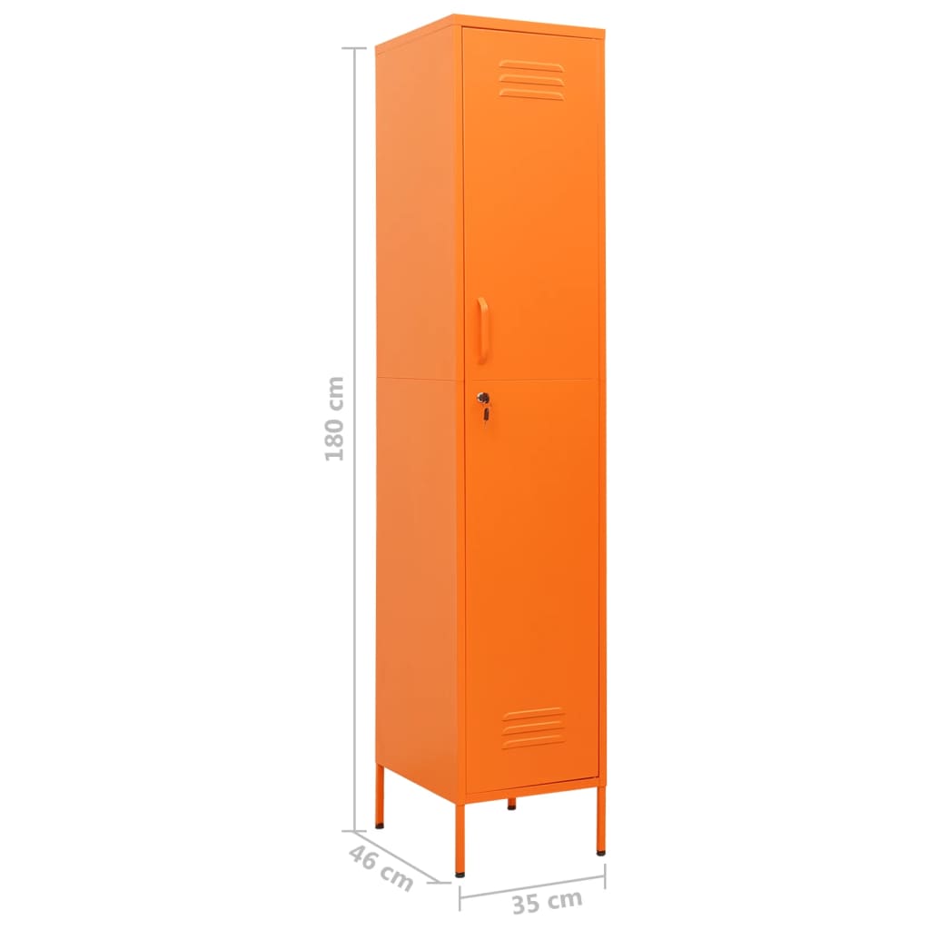 Armoire Métallique en Acier 1 Porte Style Industriel-La-Fabrique-Industrielle