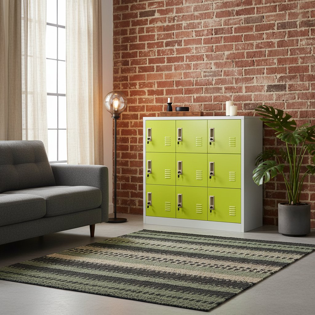 Armoire Métallique avec Serrure en Acier