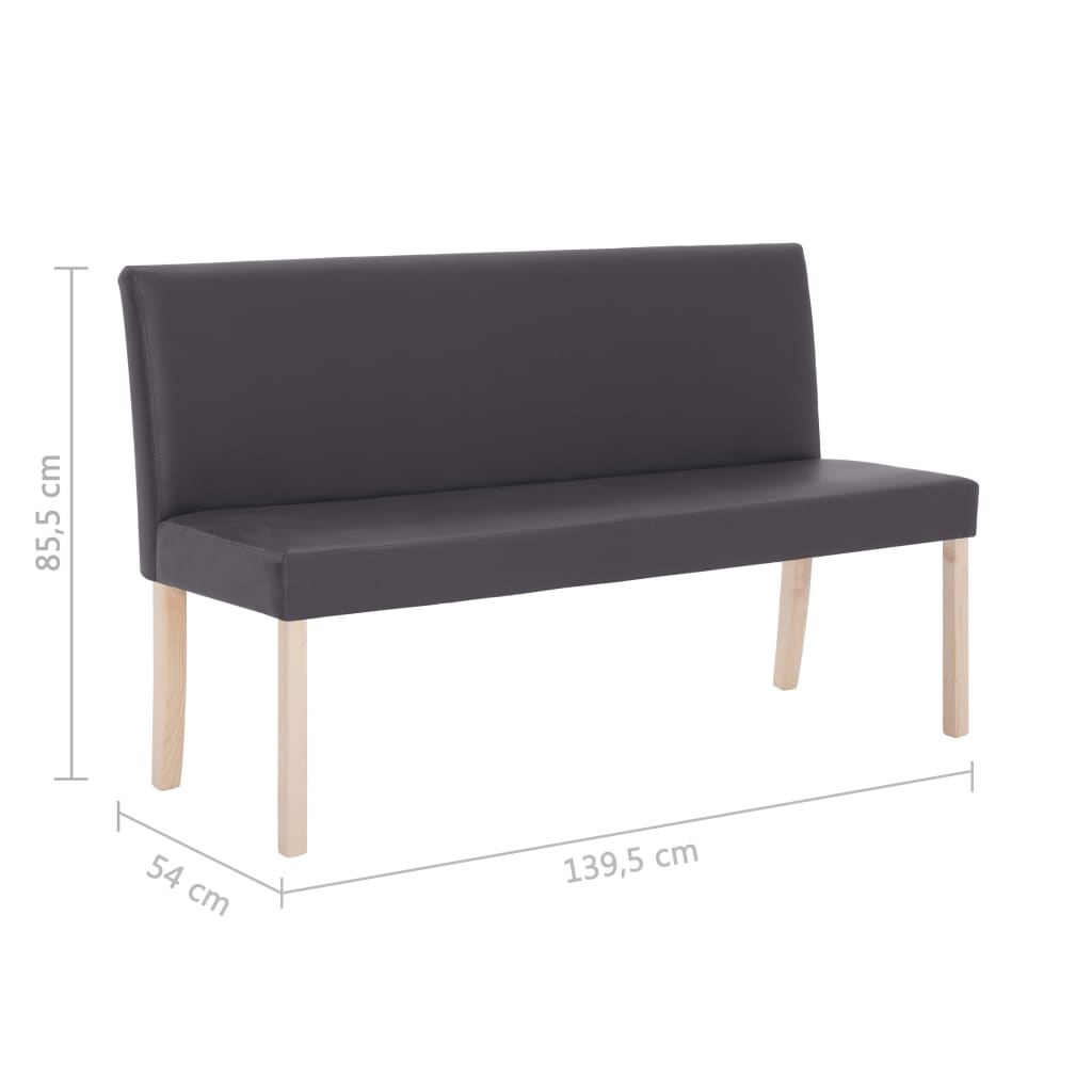 Banc 139,5 Cm Similicuir-La-Fabrique-Industrielle