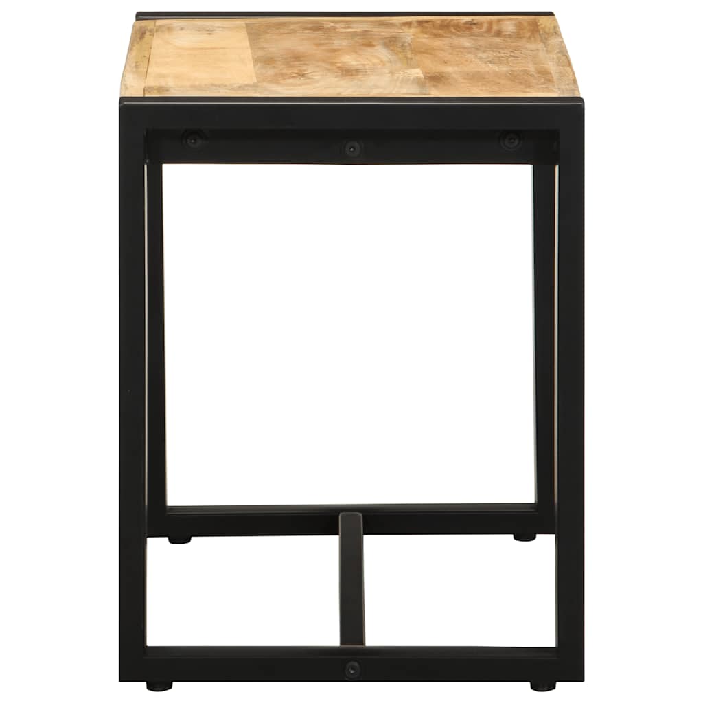 Banc 60X35X45 Cm Bois Massif De Manguier-La-Fabrique-Industrielle