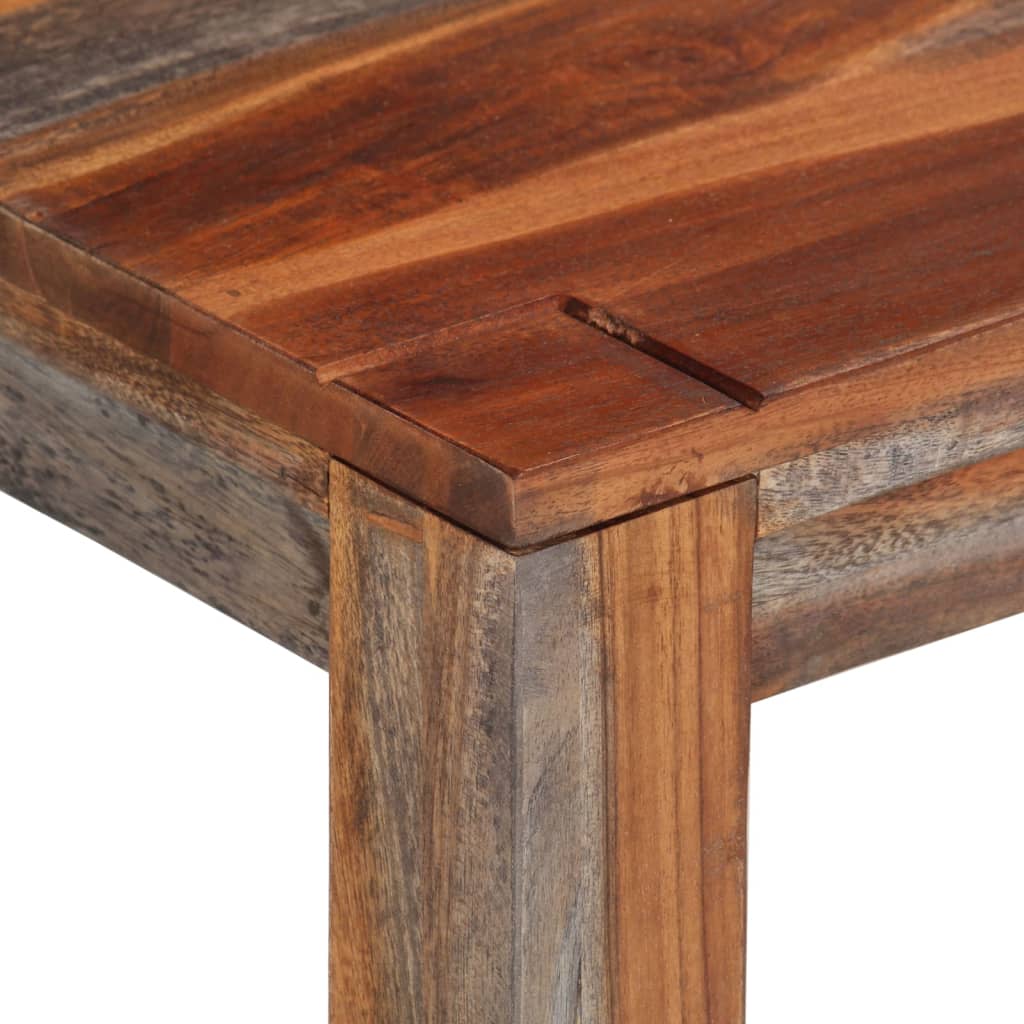 Banc Élégant en Bois avec Dossier Acacia-La-Fabrique-Industrielle