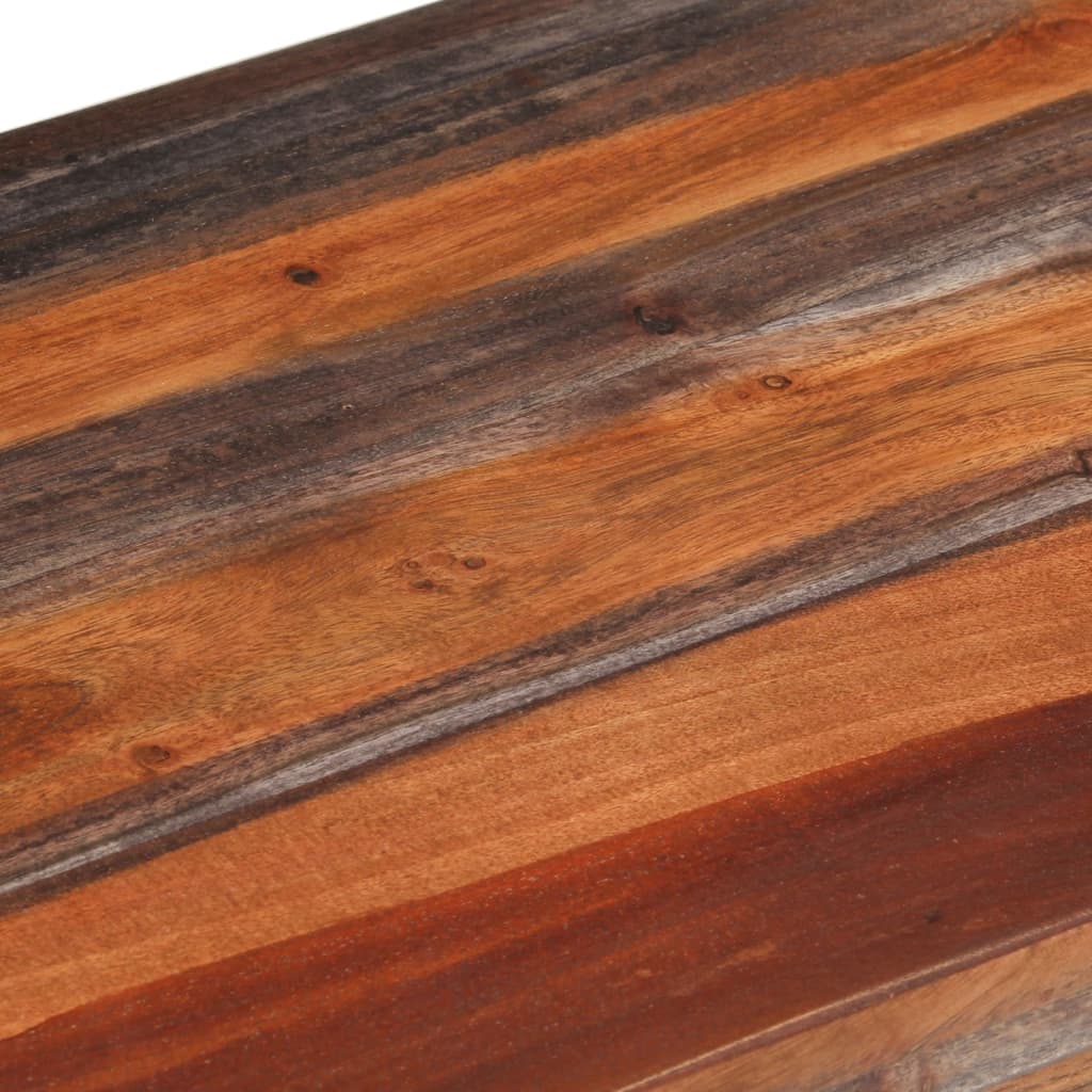 Banc Élégant en Bois avec Dossier Acacia-La-Fabrique-Industrielle