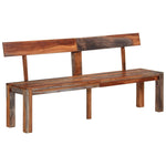 Banc Élégant en Bois avec Dossier Acacia-La-Fabrique-Industrielle