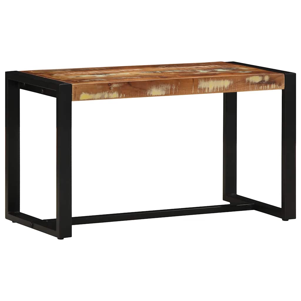 Banc Multicolore en Bois sans Dossier-La-Fabrique-Industrielle