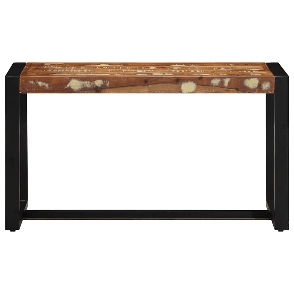 Banc Multicolore en Bois sans Dossier-La-Fabrique-Industrielle