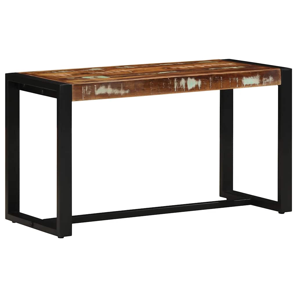 Banc Multicolore en Bois sans Dossier-La-Fabrique-Industrielle
