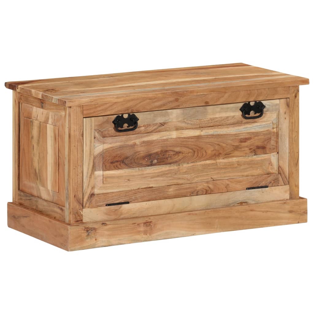 Banc de Rangement en Bois pour Chaussures-Bois d'acacia massif-La-Fabrique-Industrielle