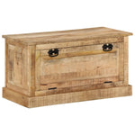 Banc de Rangement en Bois pour Chaussures-bois de manguier massif-La-Fabrique-Industrielle