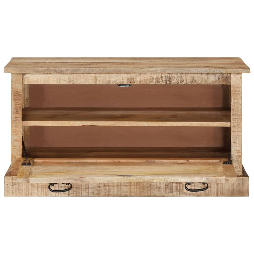 Banc de Rangement en Bois pour Chaussures-La-Fabrique-Industrielle