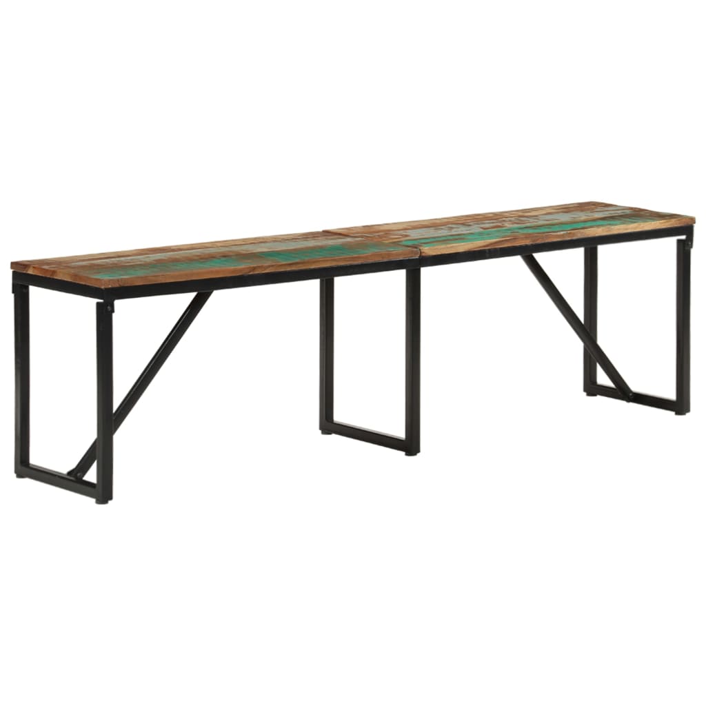 Banc en Bois Recyclé Industriel-La-Fabrique-Industrielle