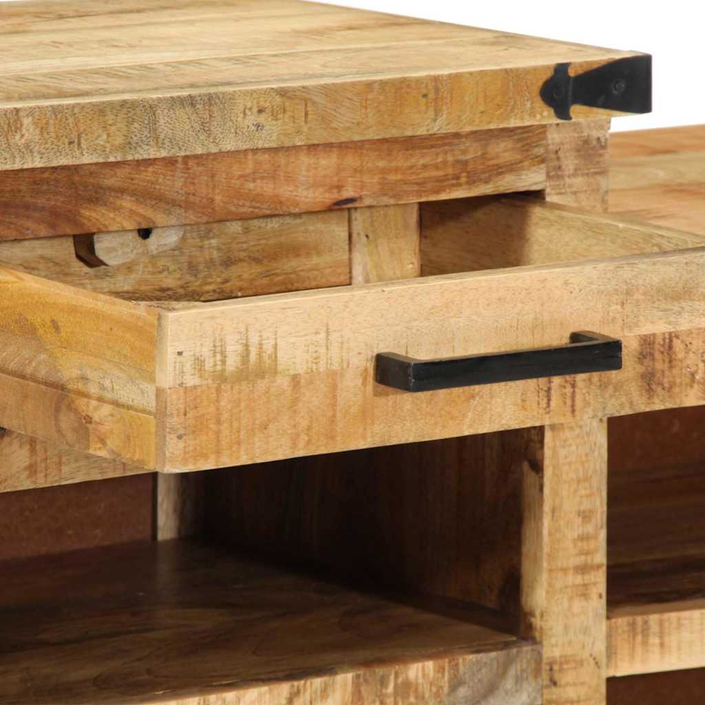 Banc en Bois avec Rangement Intégré-La-Fabrique-Industrielle