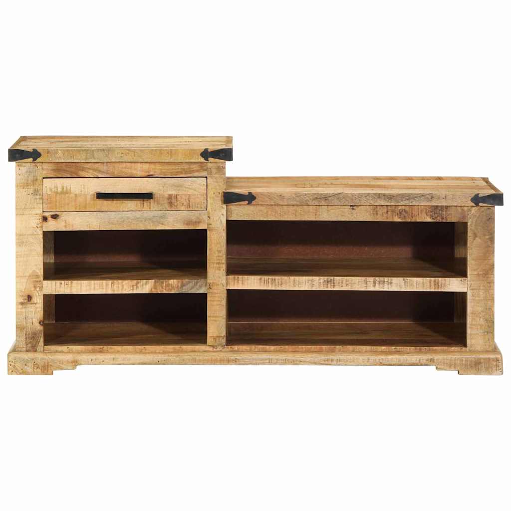 Banc en Bois avec Rangement Intégré-La-Fabrique-Industrielle